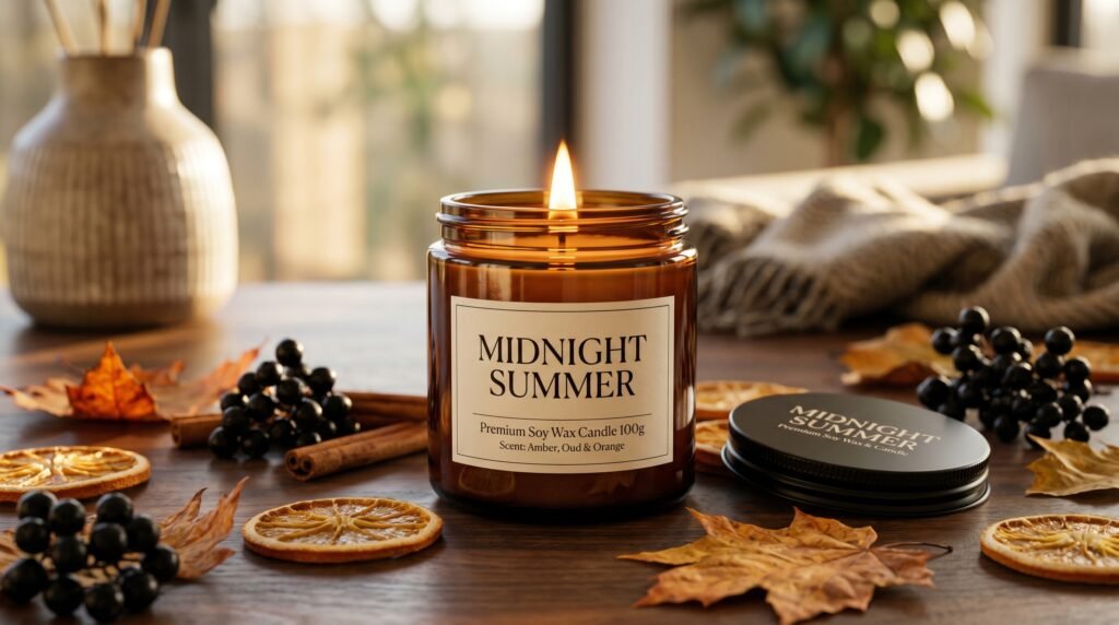 luxury soy wax candles